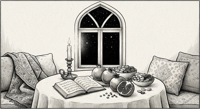 آیینهای شب یلدا؛ جشنی برای روشنایی